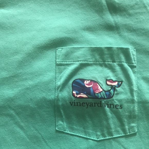 Vineyard Vines T-shirt EUC Size S Color Antigua Green - Picture 6 of 7